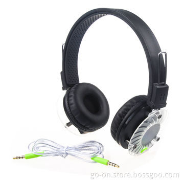 Newest Design Wired Stereo Headphone with Built-in Mic for iPhone and Smartphones